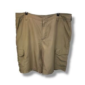 Magellan Mens Outdoor Performance Short, Khaki, size 38